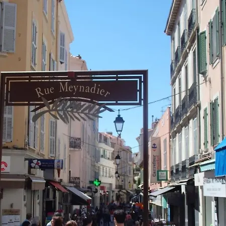 2 Pieces Balcon 4 Pers Meynadier Palais 1 Minute By Olam * Cannes